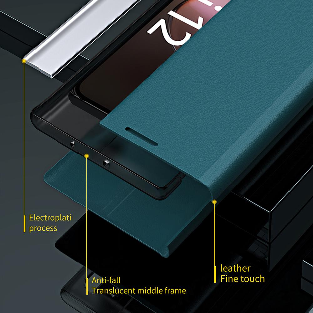 For Xiaomi Redmi 12 4G/Redmi 12 5G (Global)/Redmi 12R 4G/Redmi Note 12R 5G/Poco M6 Pro 5G Leather Case Stand Cover