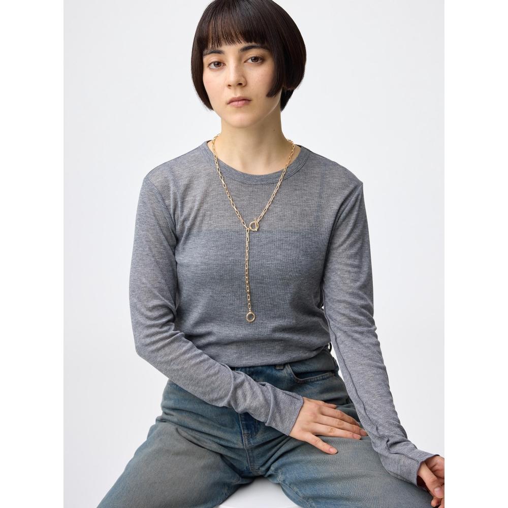 GU by Uniqlo Lariette Chain Circle Necklace