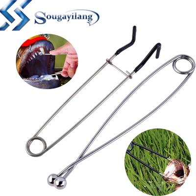 Розширювач щелеп риб'ячого рота Блокує рот відкритий для видалення гачка Інструменти для риболовних снастей з нержавіючої сталі