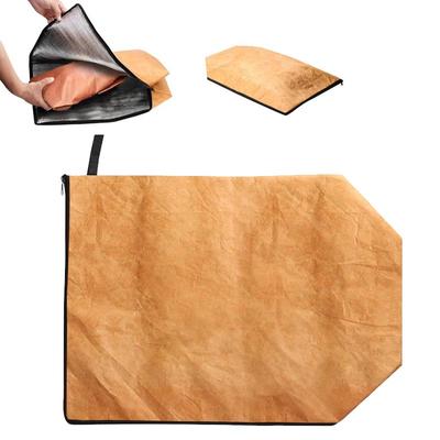 1/2Pcs BBQ Blanket for Resting Meat, Reusable Insulated Meat Blanket with Zipper, Foldable Lightweight BBQ Bag for Outdoor Grilling