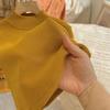 Children's Velvet Semi-turtleneck Bottoming Sweater Autumn and Winter Korean Baby Integrated Velvet Inner Top Tide
