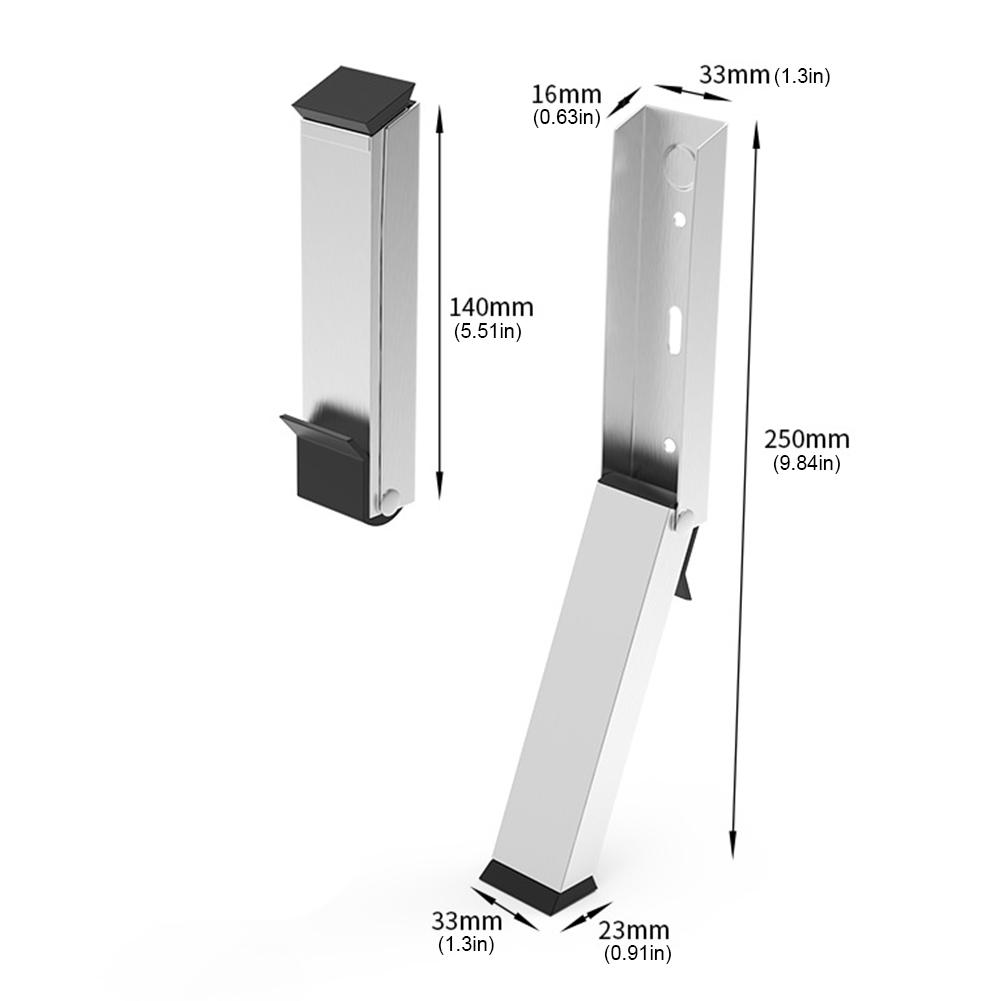 Door Stopper Windproof Gate Blocker Door Stop Holder Easy Pedal Kick Down Door Holder for Home Office