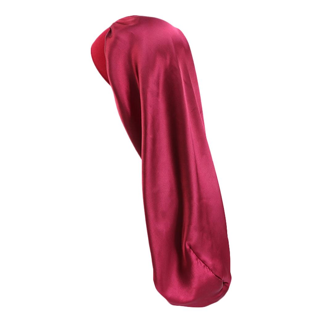 Satin Sleep Cap Large Double-Sided  Sleep Bonnet Hair Bonnet Cap
