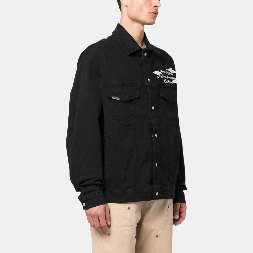 REPRESENT Denim Jacket Men's Black M0123201-BLACK