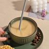 Long Hand Silicone Spatula Party Supplies Coffee Spoon Cosmetics Spoon  Kids