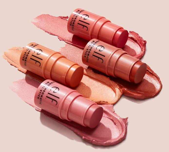 e.l.f. Monochromatic Multi Stick, Luxuriously Creamy & Blendable  Colour, For Eyes, Lips & Cheeks 0.155 Oz (4.4g)