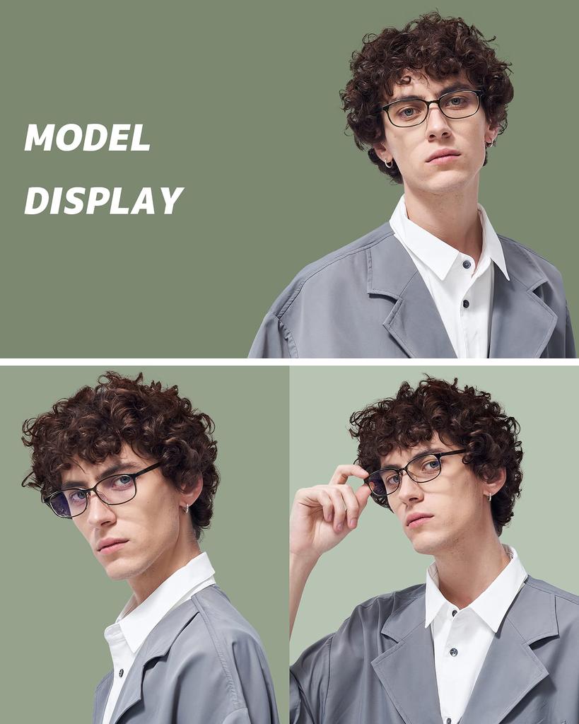 Latest Improved Blue Light Blocking PC JIS Standard Blue Light UV Wellington UV Fashion Glasses [ROTAKUMA] Glasses, Glasses, 45% Blocking, 99.9%