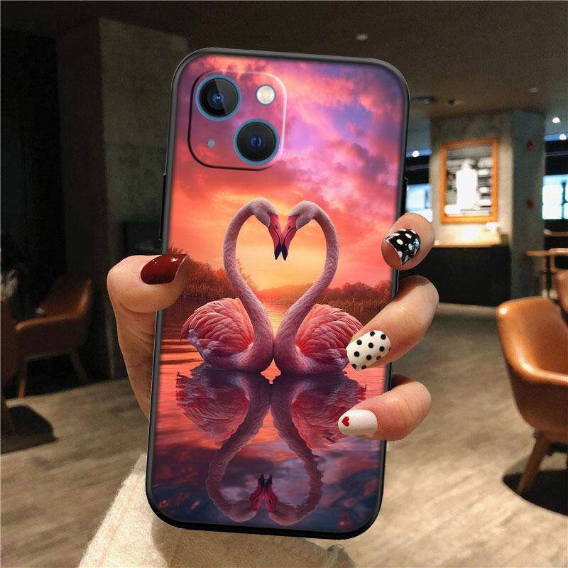 IK28 Flamingos Pink New High-End Shell Phone Case for iPhone SE X XS XR 16E 17 11 Pro Max 8 7 6 6s Plus Air
