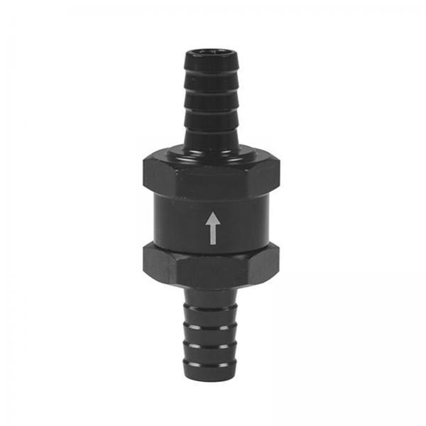 Universal Aluminum One Way Check Valve Non Return Valve Automotive Engine Fuel Line for Car Motorcycle Truck Use