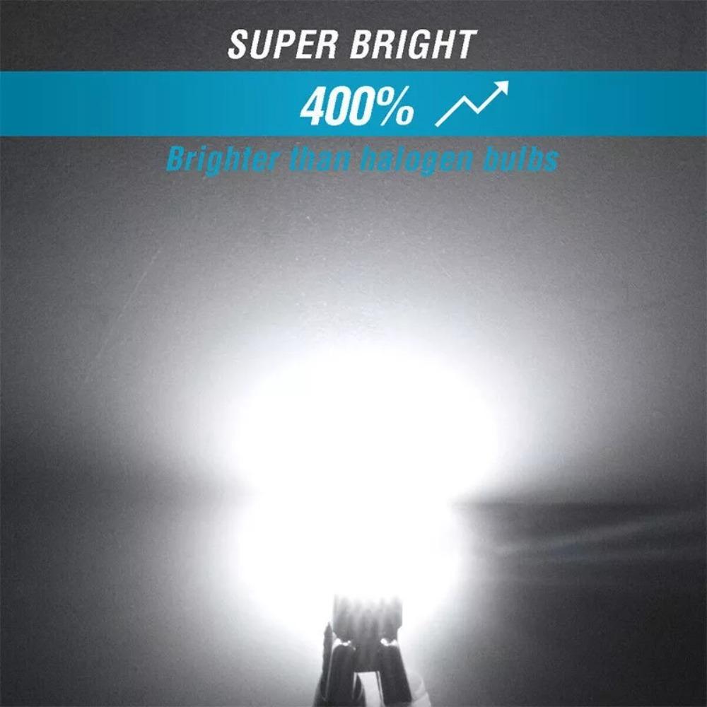 10pcs Super Bright T10 License Plate Light 168 12V Car LED Reading Bulbs 194 4014-15SMD Interior Lamps