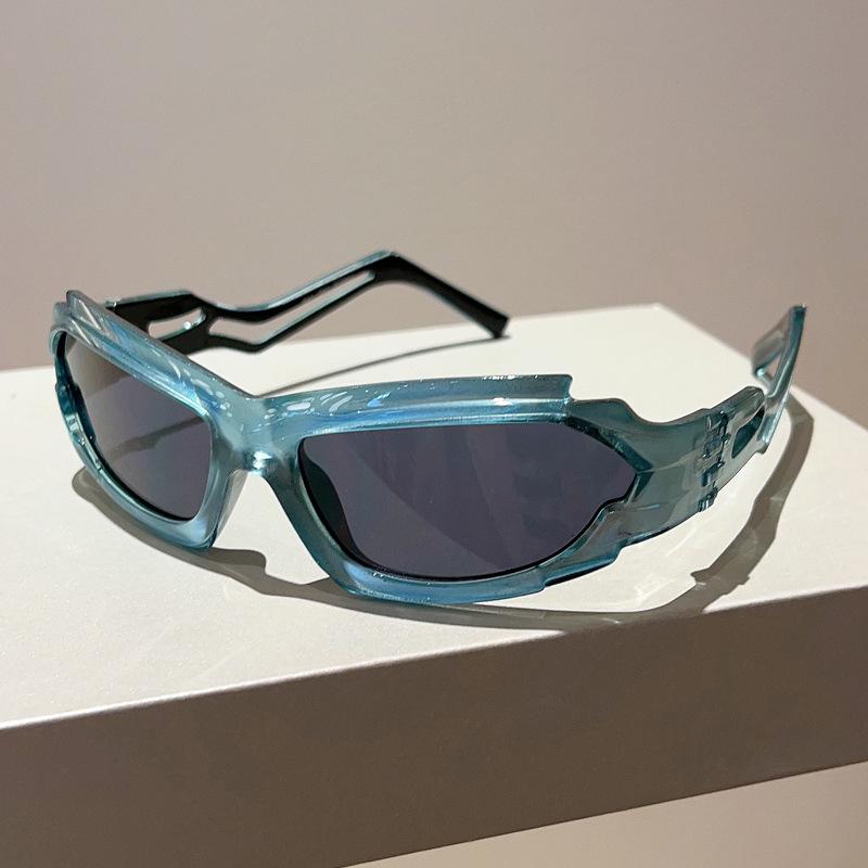 

Vintage Fashion Y2K Steampunk Sunglasses Women For Men Luxury Brand Designer Punk Future Sun Glasses Sport Goggle Riding Shades