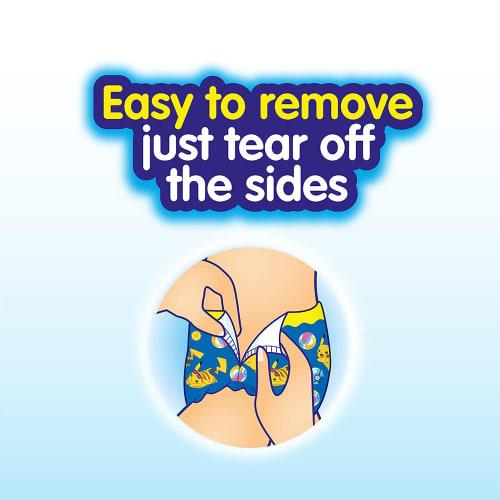 unicharm moony water play pants blue m 3 pieces