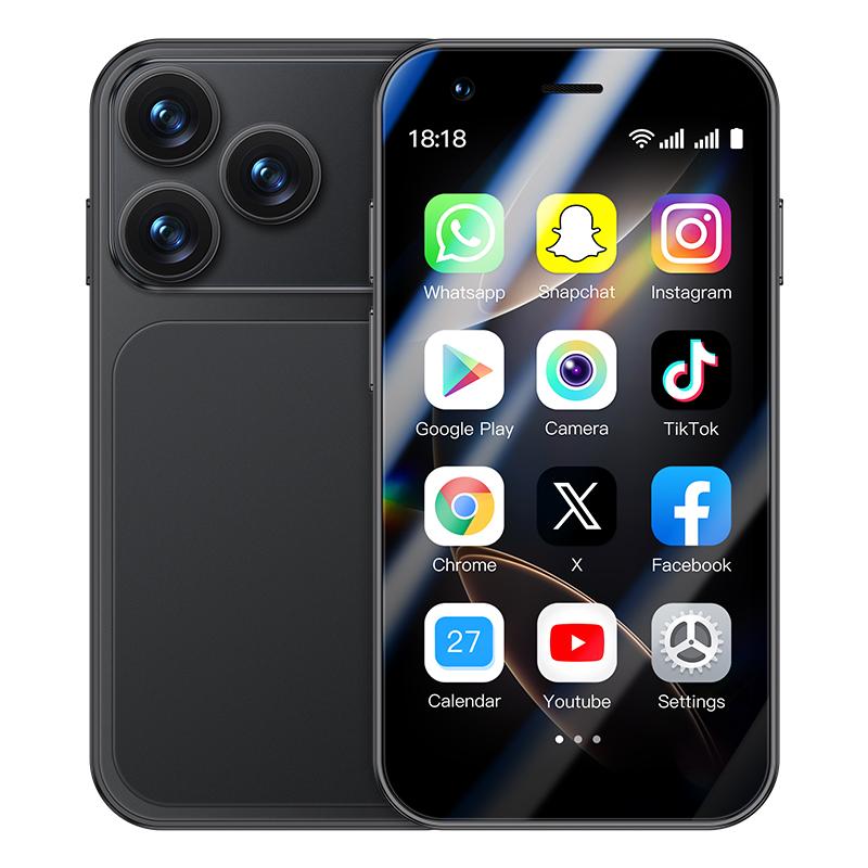 A17 Mini 3G Smartphone 3.0inches MTK 2GB RAM 16GB ROM 2MP HD Camera Dual SIM High Quality Android 8.1 Mobile Phone with Face Recognition