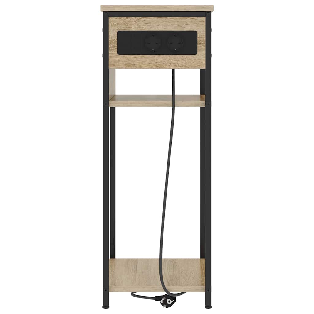Nightstand Sonoma Oak 41 x 28 x 76 cm Particleboard