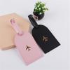 Suitcase Tags Luggage Tag Baggage Backpack Soft Tags with Strap Name ID Address Card Baggage Identifier Travel Accessory