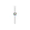 Swatch Unisex 47mm Weiße Uhr SB06W100 SB06W100
