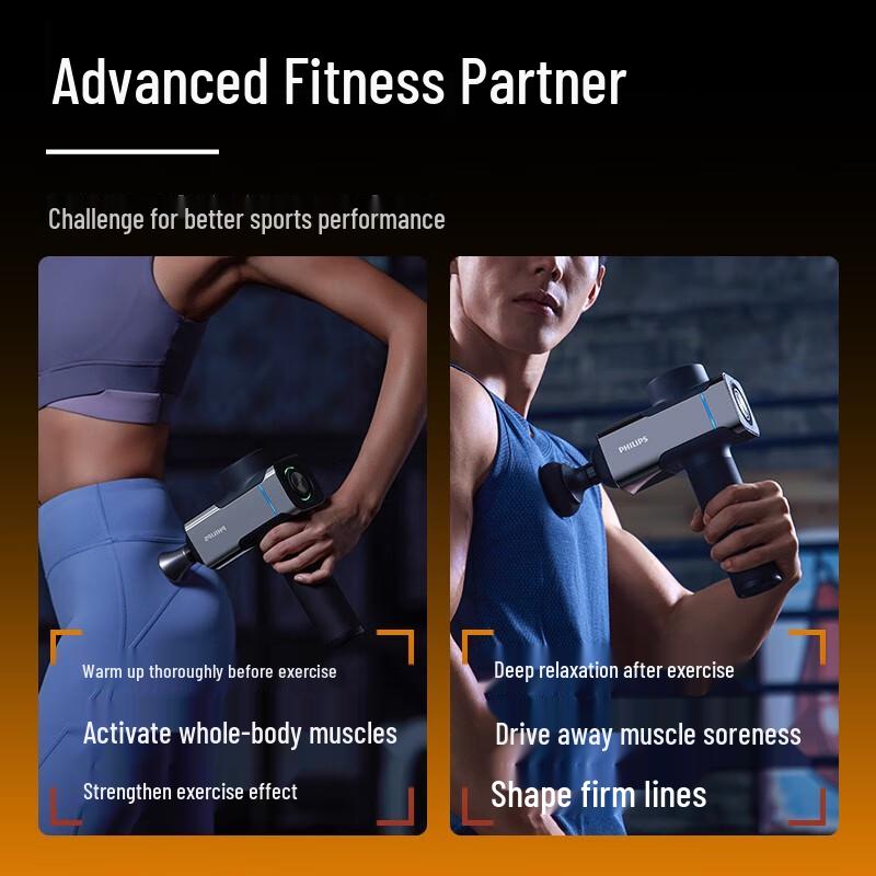 Philips PPM5202G Professional Percussion Massager CN Plug (adapter Included)