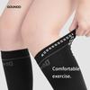 1 Paire Bas de Compression Chaussettes Cheville Noir Blanc Chaussettes Tube Filles Chaussettes Chaudes Genou