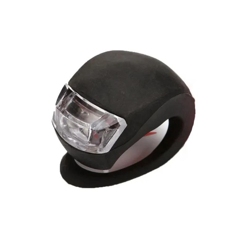 Sykkellykter Bærbare Froskelykter Nattkjøring Varsel LED Fargerike Lys Landevei Terrengsykler Baklykter Sykkeltilbehør