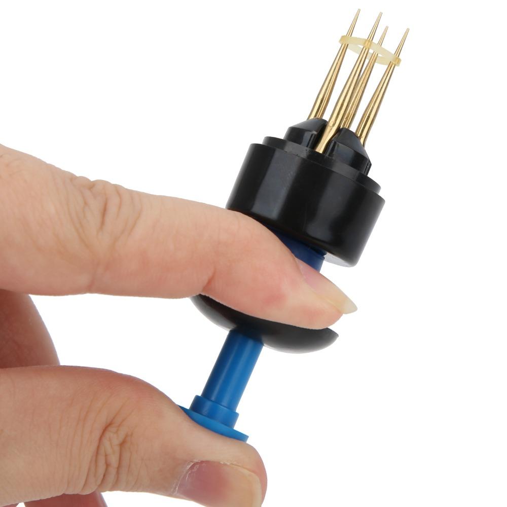 2 Jeux de Clips d'Appât de Pêche en ABS avec Élastiques Clip pour Appâts Clip Portatif pour Leurres Pêche à la Carpe