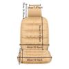 New Car Seat Cushions, Autumn and Winter Universal Plush Anti-slip Seat Cushions, 2 Pieces of Warm Front Seats