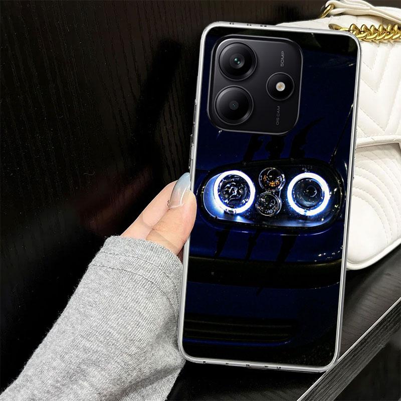 Cool MK4 MK5 Golf Car Case for Xiaomi Redmi Note 14 13 12 11 Pro Plus Phone Cover 14S 12S 11S 11E 11T 10S 10 9S 9 Silicone Funda