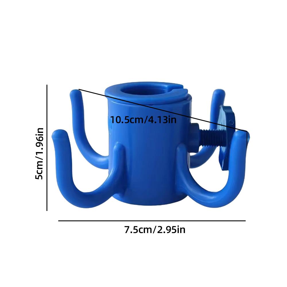 1-3 Stück Strandsonnenschirm Hängehaken 4 Plastikhaken zum Aufhängen von Handtüchern Hüten Kleidung Kamera Sonnenbrillen Taschen Strandhaken Zubehör