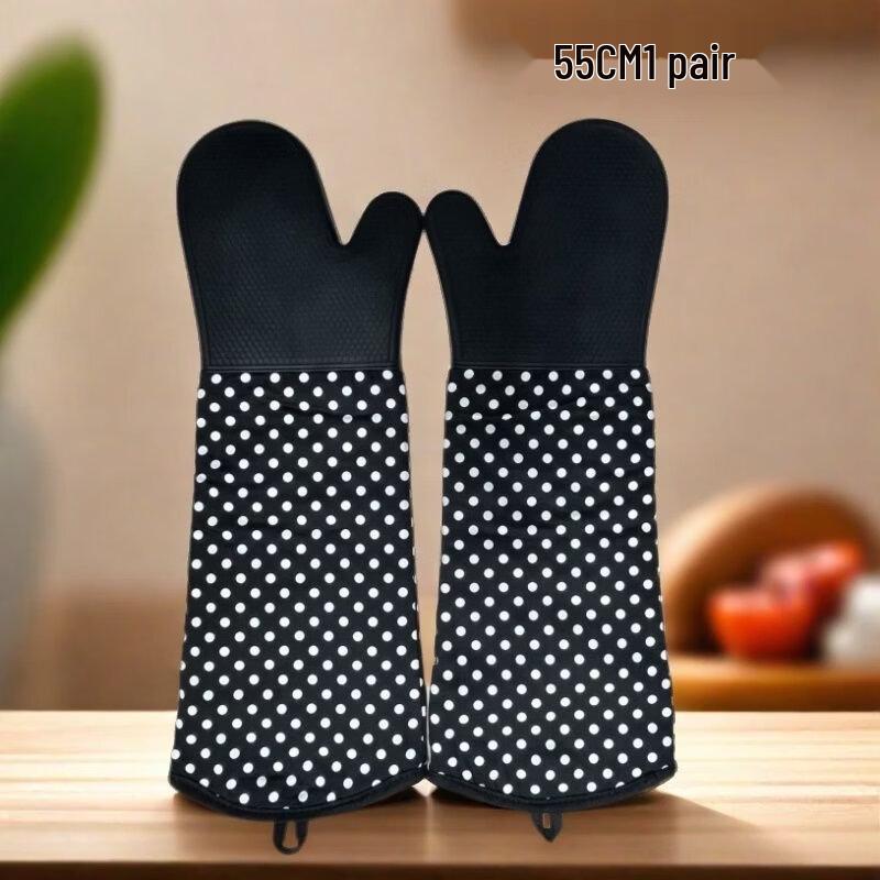 Hochtemperatur-Silikon-Back- und Ofenhandschuhe