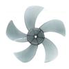 High Efficiency Replacement Fan Blade Plastic Texture Quiet Operation Desk Fan Leaf for Vertical Floor Desk Fans