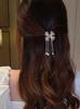 1Pcs Pearl Butterfly Tassel Hair Claws For Women Hair Accessories