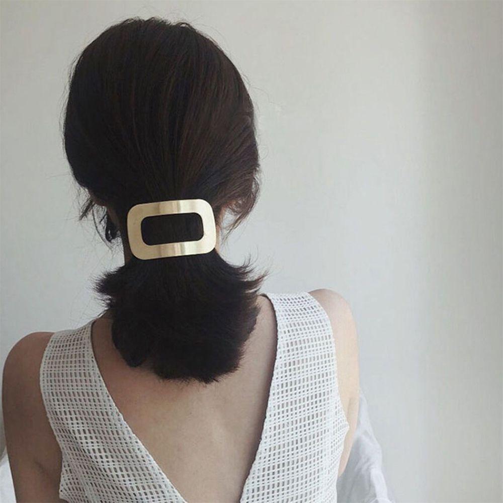 Korean Fashion Metal Holder Barrette Ponytail Hair Accessories Ponytail Clips Hair Clips Hairgrips