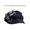 Spice Cross Gothic Lolita Hat Dark Checkered Punk Cap Vintage Women's Men's Berets  Music Festival
