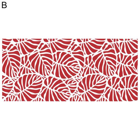 Cake Stencil Leaves Design Non-stick Hollow-carved Flexible Tough Plastic Anti Corrosion Cake Templates Baking Accessories
