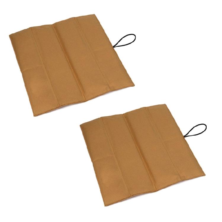2lots Convenient Folded Camping Mat Travel Friendly Seats Mat Reversible Mat for Outdoor Fun Tear Resistant