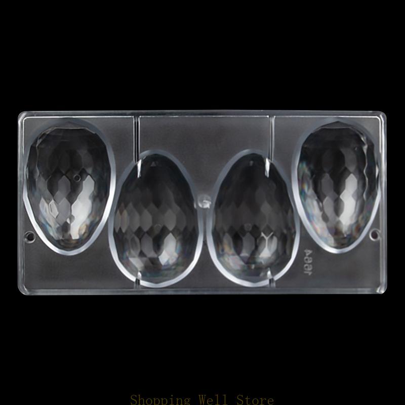

KX4B Household Bakeware 4/24Holes Resin Mold Easter Chocolate Making Tools