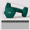 Dumbbells Set with Storage Rack, 2 X 1kg, 2 X 2kg, 2 X 3kg, Grey