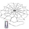 Halloween Glowing Spider Web Halloween Decoration Lights Spider Web Lights Halloween Decoration Outdoor Indoor Halloween Decor