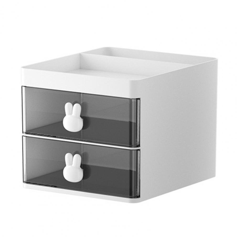 Popular Makeup Drawer Multi-functions Cosmetic Storage Box Wide Application Space Saving Drawer Desktop Storage Box