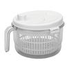 Salad Spinner with Removable Lid Hand Crank Vegetable Fruit Washer Dryer Quick Drainage For Kitchen Use