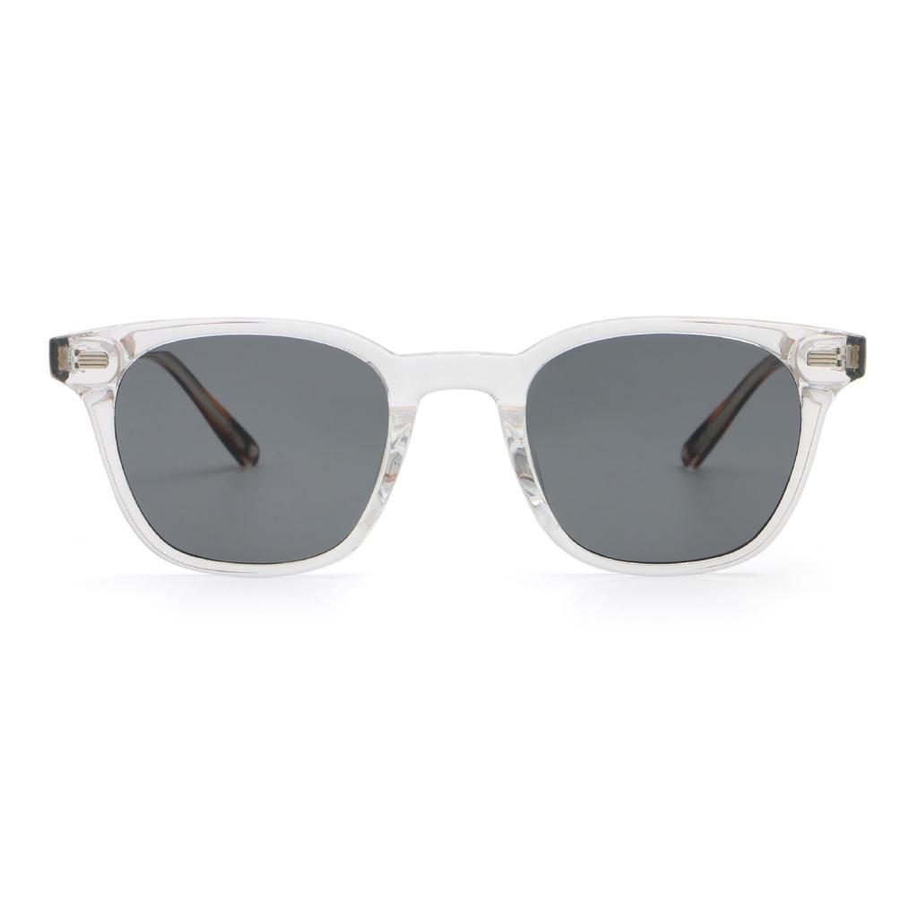 Retro Korean Style Propionate Sunglasses - Unisex Small Face Design with High-End Street Fashion Temple Insert 6241.