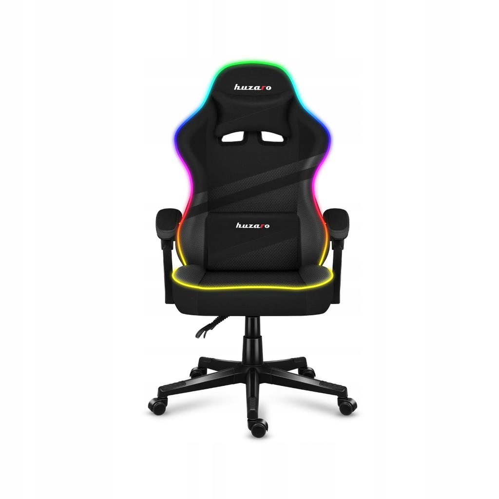 Fotel Gamingowy Huzaro Force 4.4 RGB Black Mesh