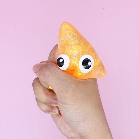 Starfish Squeeze Toy Cozy Touch Soft Rebound Shine Sequins Mini Cute Pinch Toy Relieve Stress TPR Creative Squishes Decompression Toy Party Favor