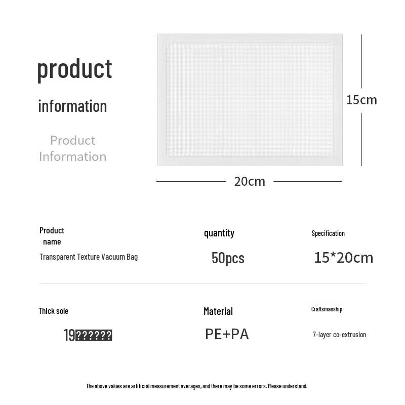 Jia Bang Shou Food Vacuum Sealer Bags