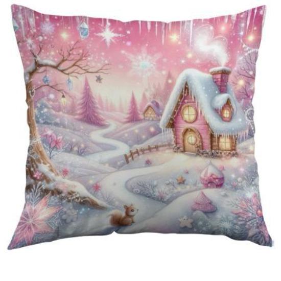 

Наволочка Полиэстер Наволочка для подушки Диван Декоративная наволочка Скандинавский Простой Современный Рождественский Праздник 45*45cm