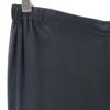 ADPINA Unused Italian Silk Long Pants 46 Black Tag Attached Elastic Waist Women Used