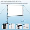 100-inch 16:9 Outdoor Portable High-Gain Anti-Light Projector Screen with Stand
