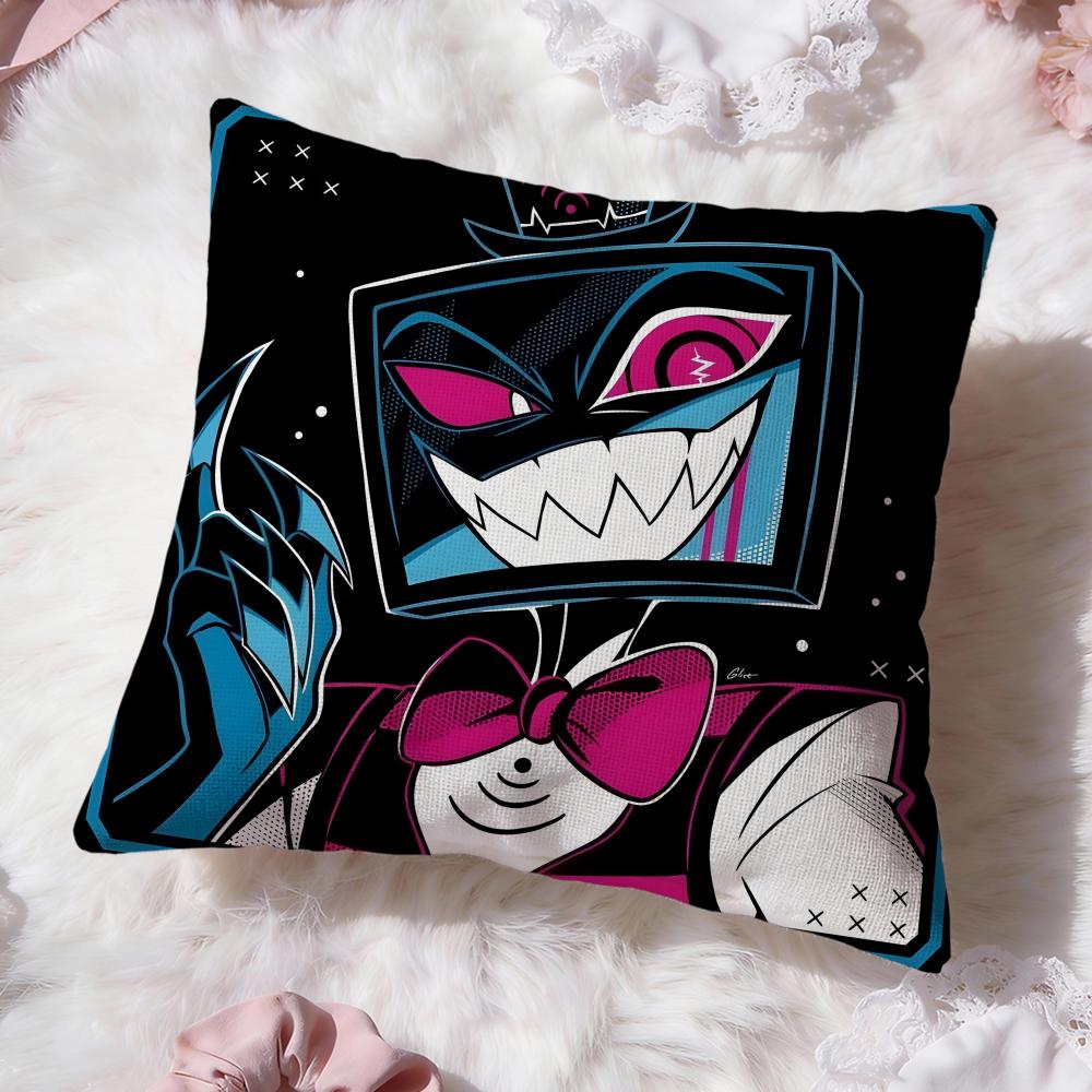 Anime H-Helluva B-BossS Cushion Cover Premium Comfort Reversible Pillow Cove -Two In One Design for Any Room & Car Interior