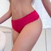 Ladies Spring and Summer Sexy Lace Lace Comfortable Low Waist Thong Underwear