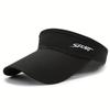 Men Women Topless Sun Hats Quick-Drying Breathable Visor Uv Protection Tennis Golf Running Sports Sunscreen Caps