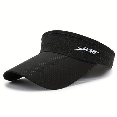 Sombreros de Sol para Hombres y Mujeres sin Parte Superior Visera Transpirable de Secado Rápido Protección UV Tenis Golf Running Deportes Gorras Solares
